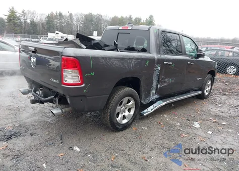 2020 Ram 1500 Big Horn 4X4 5'7 Box from USA, damaged, VIN 1C6SRFFT9LN301402